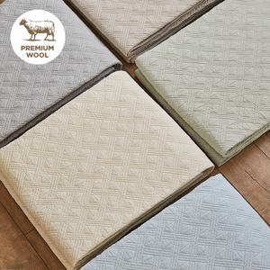 [전용가방]레이어링 5COLOR 고밀도 순면 호주산 100% 양모패드 겸 이불 스프레드(SS)(Q)