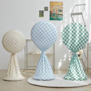 쭉쭉 늘어나는 스판 선풍기커버 체커보드 3color