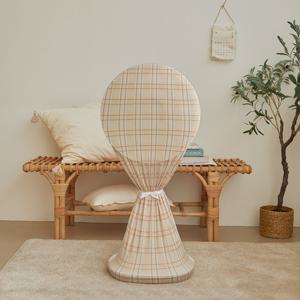 쭉죽 늘어나는 스판 선풍기커버 패브릭 윈드체크 베이지