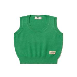 [오아이오아이컬렉션]COLORED KNIT VEST [LIGHT GREEN]