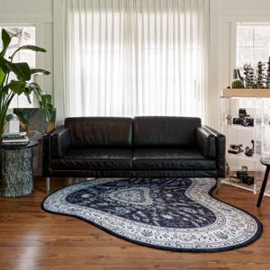 리퀴파이드 페르시안 러그 블랙 (88cm / 145cm / 210cm)