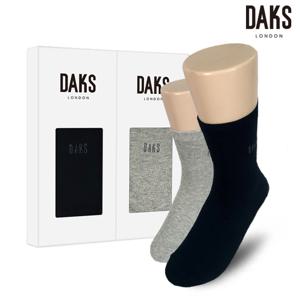 양말 숙녀 2족 선물세트 면중목 무지 21424