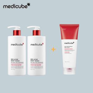 아크네바디워시2 레드캡슐바디로션1