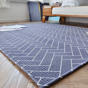 워셔블 헤링본 쿨 시어서커 여름 카페트 (170x230)