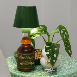 위스키 램프 그린 포터블 무선 조명
