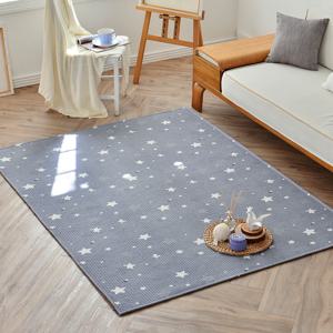 워셔블 트윙클 시어서커 여름 카페트 (100x150)