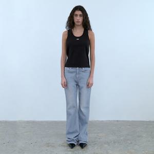 데일리 세미 부츠컷 데님 팬츠 [LIGHT BLUE]