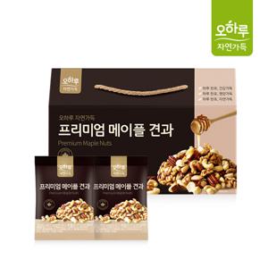 오하루 자연가득 프리미엄 메이플 견과 1박스 (24봉)