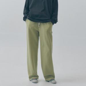 TERRY SWEAT PANTS - MACHA GREEN
