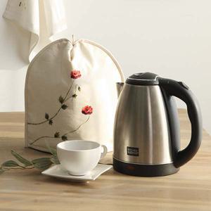 효재 광목 티팟 워머 티 포트 홍차 커피 무선주전자 덮개 티코지