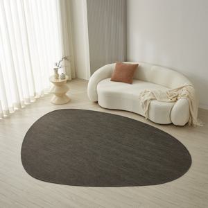 워셔블 사이잘룩 헤링본 스톤 비정형 러그 (170x230)