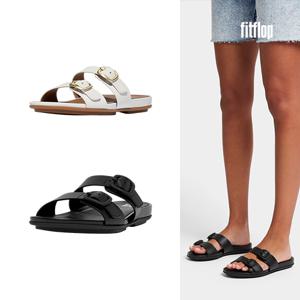 [25SS][그라시에]버클 레더우븐 투 바 슬라이드2종1택