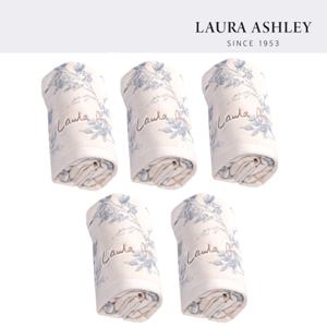 로라에슐리 뉴클래식 엘더우드 60수 타월 5P ( 블루 / 브라운 )