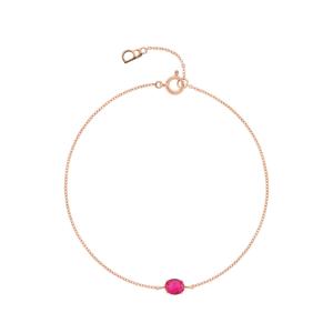 [GB] 랩그로운 루비 바 10K GOLD 팔찌 LWF25005D