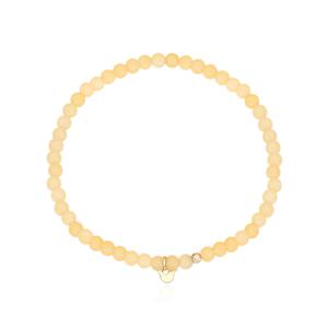 [티르리르] 14K 옐로제이드 비드 팔찌TBSK4G22072M