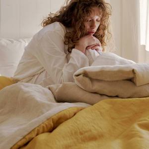 프리미엄리넨 미니싱글 차렵이불 (4color)