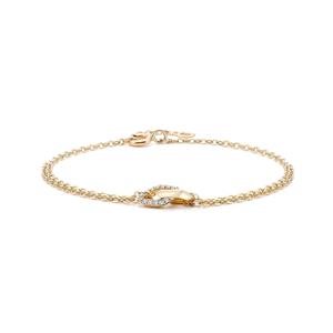 [GB] 런던노트 인터락킹 14K GOLD 팔찌 LWB25011G