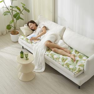 아레카 시원한 시어서커 여름 쇼파패드 소파 매트 깔개 커버 3인용