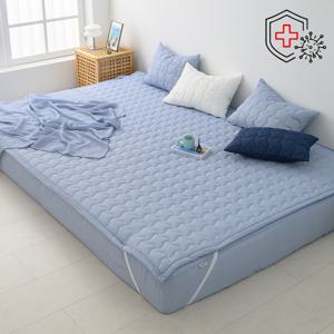 항균 탈취 시어서커 써니 여름용 시원한 패밀리 침대패드 300x200
