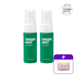 퍼퓸 여성청결제 그린모스 미스트 20ml*2+생리대 중형 4개입