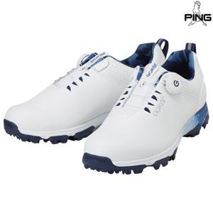 [양말드림]남성 배색 다이얼 골프화 611E1SE001_WH