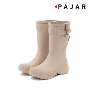 [최초가 138,000원][PAJAR] 여성 메이플 트레드 미들 레인 부츠 아이보리 R25002_IVY