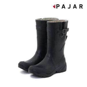[최초가 138,000원][PAJAR] 여성 메이플 트레드 미들 레인 부츠 블랙 R25002_BLK