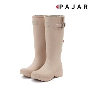 [최초가 158,000원][PAJAR] 여성 메이플 트레드 롱 레인 부츠 아이보리 R25001_IVY