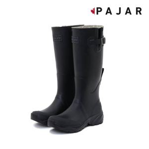 [최초가 158,000원][PAJAR] 여성 메이플 트레드 롱 레인 부츠 블랙 R25001_BLK