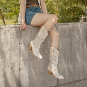 다니엘 썸머 웨스턴부츠 5cm