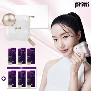 [앙블쁘리띠] 콜드 플라즈마 기기(화이트골드)+앰플 3병