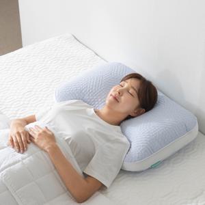 [홈랩] 통째로 빨아 쓰는 베개 시어서커 퍼펙트 어깨편한 기절베개 2colors