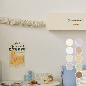 16수 워싱면 셔링 코드밴드 에어컨 배관커버 9color