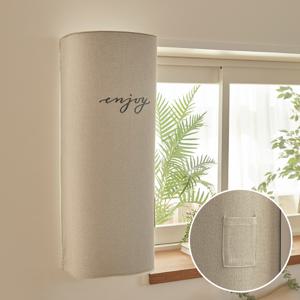 창문형 에어컨커버 린넨룩 엔조이 2colors (파세코형/삼성형)