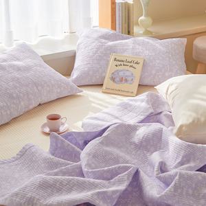 보들보들 마이크로 이불겸 패드&베개세트 3종택1(SS)(Q)