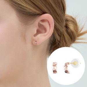 [제이에스티나] MOSAIQUE 14K 귀걸이_JJMSE05B8267R4SC0