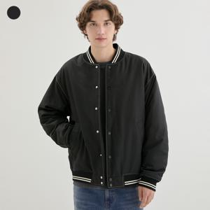 게스진 남여공용 탑스티치 패딩 봄버 MP3W9880