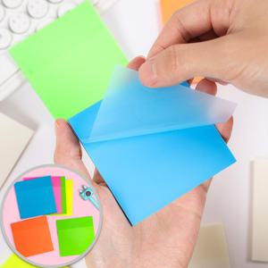 스티커 반투명 포스트잇 오답 노트 투명 메모지 점착 노트 공시생 떡매 필