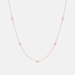 [메트로시티 주얼리] 베브 로즈 랩다이아몬드 목걸이 A253SNU430RPH