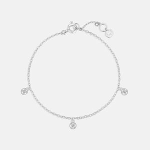 [메트로시티 주얼리] 베브 화이트 랩다이아몬드 팔찌 A253SBU434WPH