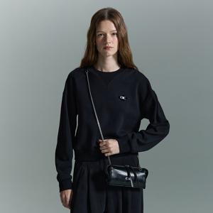 잔디와펜 크롭 맨투맨 [BLACK]