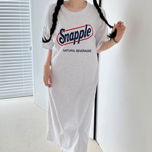 [엘브랜드] 면100 마틸다 반팔 원피스