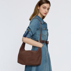 [최초가 118,000원] 제인 스웨이드 숄더백 H25H1042 2color