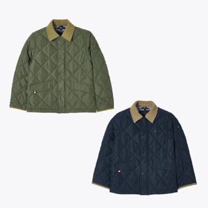 타미힐피거 콘트라스트 칼라 퀼팅 재킷 2종 택1 (T42F6QJC120BT2)