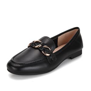 양가죽 베이직 골드체인 폴딩 로퍼 3color_BBG140