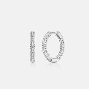 [메트로시티 주얼리] 첼토 화이트 모이사나이트 귀걸이 A253SE0454WPH