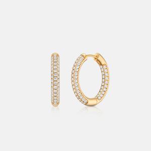 [메트로시티 주얼리] 첼토 옐로우 모이사나이트 귀걸이 A253SE0454YPH