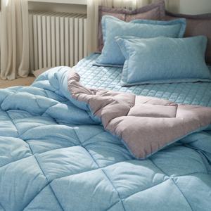 심플 항균 마이크로 차렵이불패드세트 SS/Q 5color