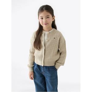 타미힐피거 케이블 가디건 (T42F7WCD100GT2AFO)