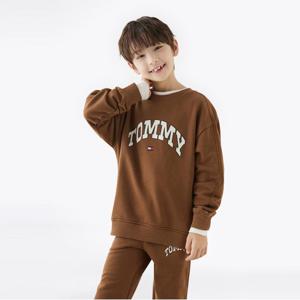 타미힐피거 레이즈 프린트 스웨트 셔츠 (T42F7KKO110BT1GVP)